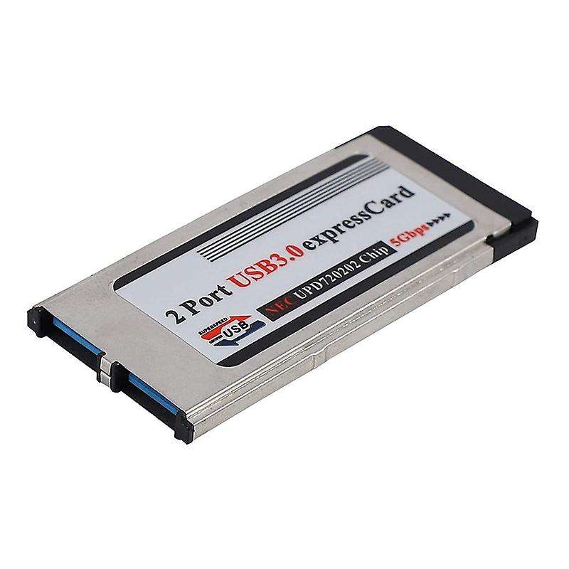 2 Port Usb 3.0 Express Card 34mm Slot Express Card Pcmcia Adapter