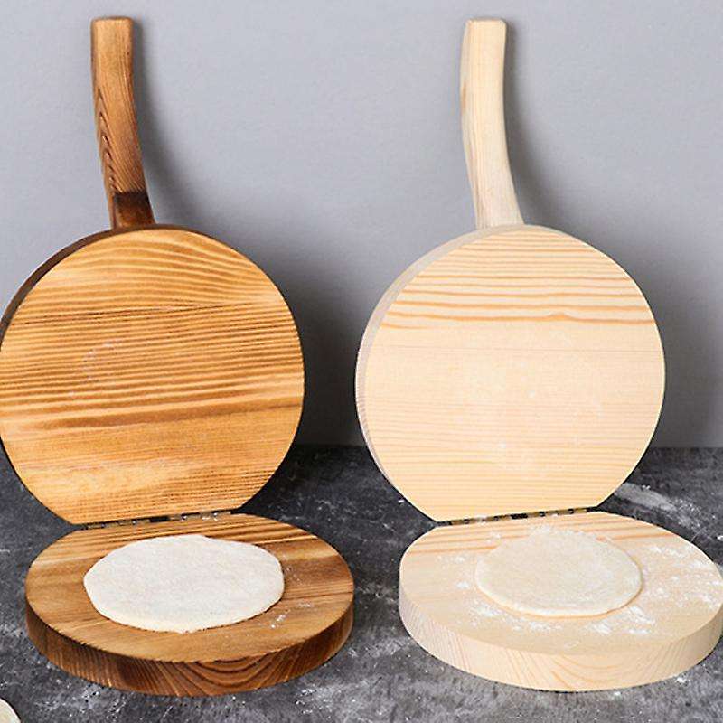 Dough Presser Wood Dumpling Pressing Tool Dumpling Wrappers Presser B