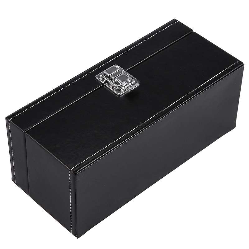 Storage Box Coin Slab Jewelry Pu Compound Plywood Style Bundle Coins