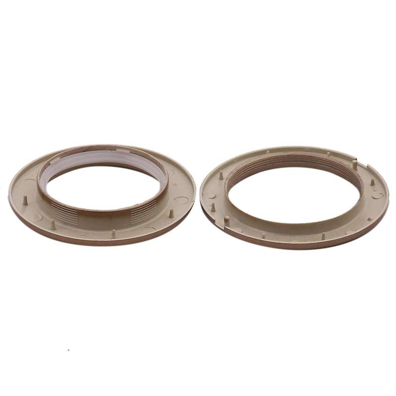 50 Pack Curtain Grommet, Inner Diameter 43mm Ring (coffee)