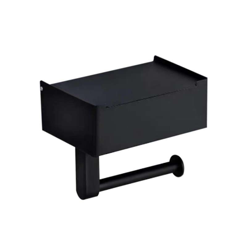 Toilet Paper Holder with Shelf,flushable Wipes Dispenser,for Bathroom