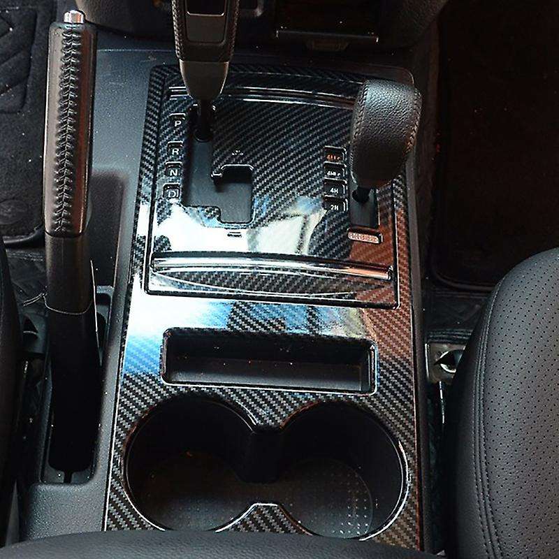 For Mitsubishi Pajero 2007-2019 Car Gear Panel Cover Accessories