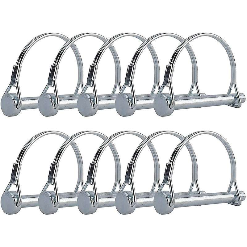 10pcs Wire Lock Pin, 5/16 Inch Shaft Locking Pin for Farm Lawn Garden