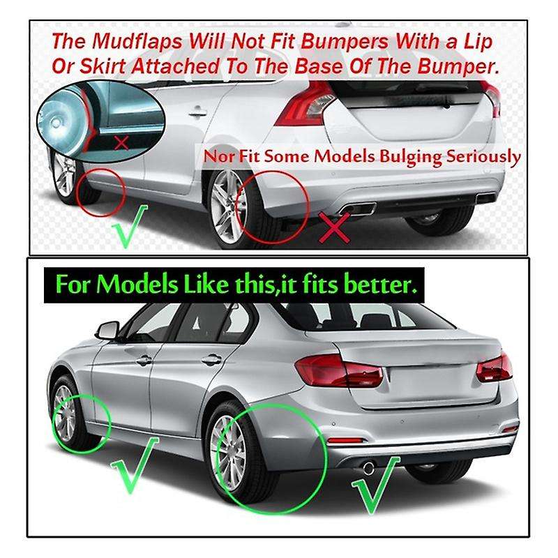 Car Mud Flaps Splash Guards Mudguard For-bmw 3 5 7 Series E30 E46 E90