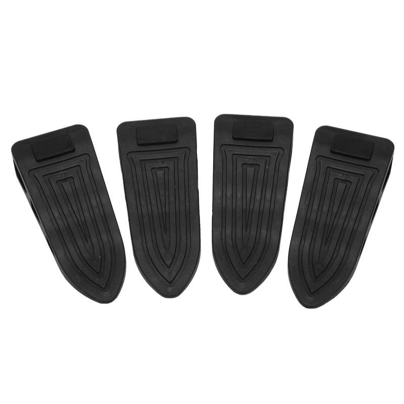 4 Pack Door Stopper Stackable Door Stoppers Rubber Wedge Heavy