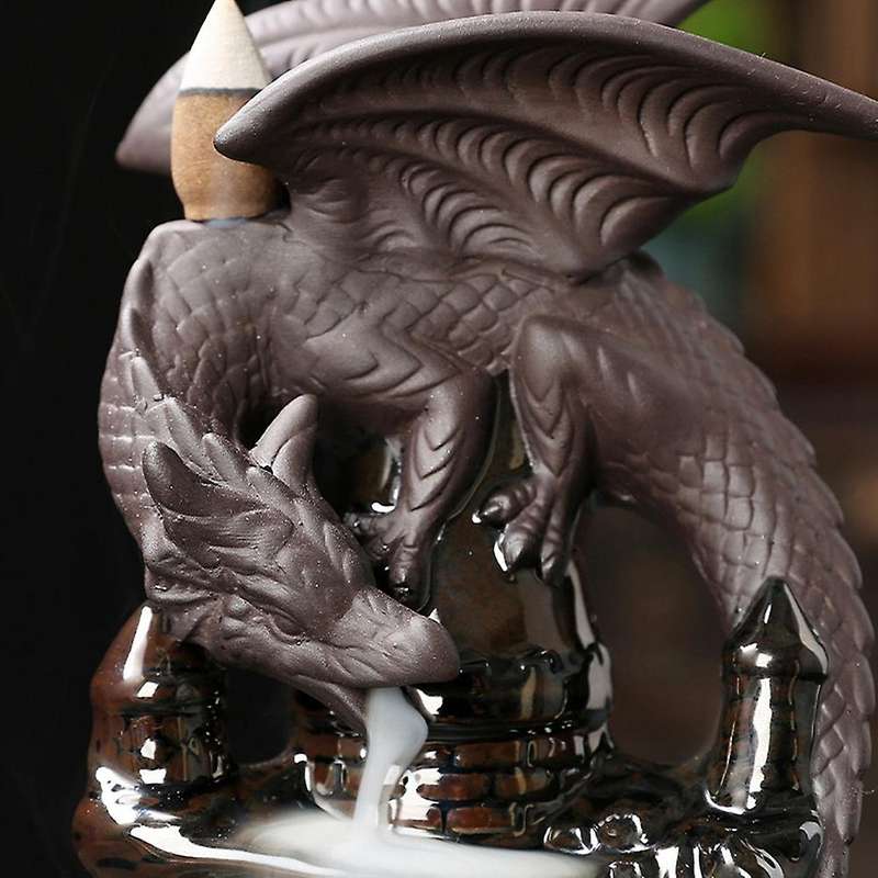 Incense Waterfall Incense Burner Ceramic Waterfall Smoking Room Decor