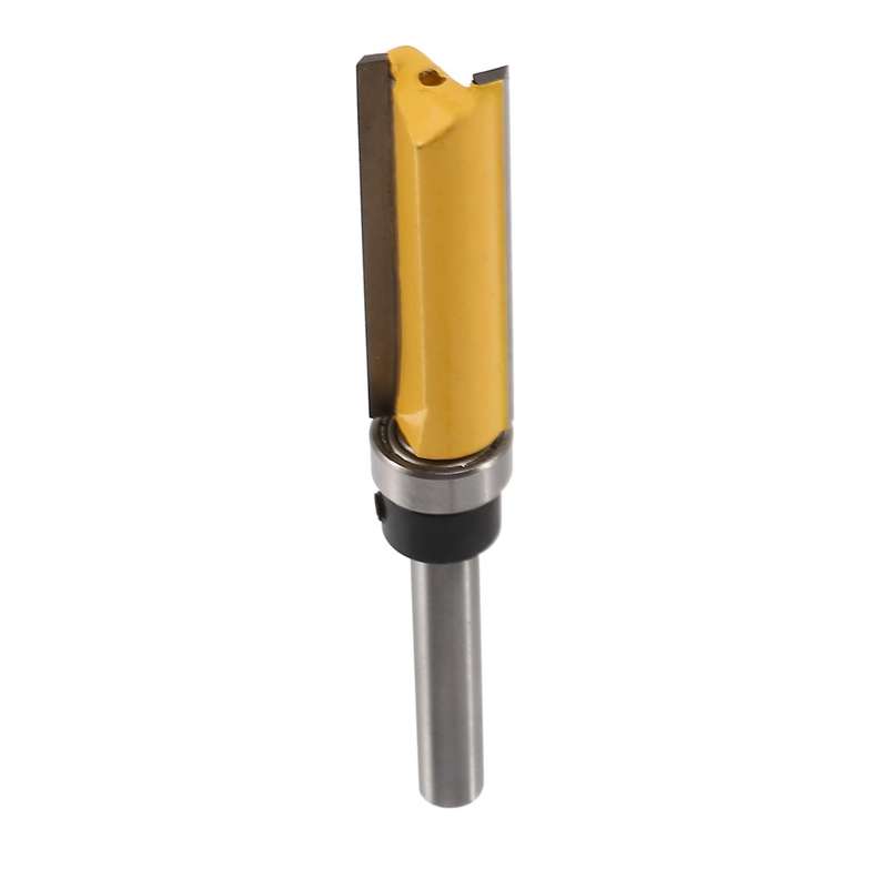 4pcs Flush Trim Router Bits Top Bearing Router Bit 1/4 Inch Shank