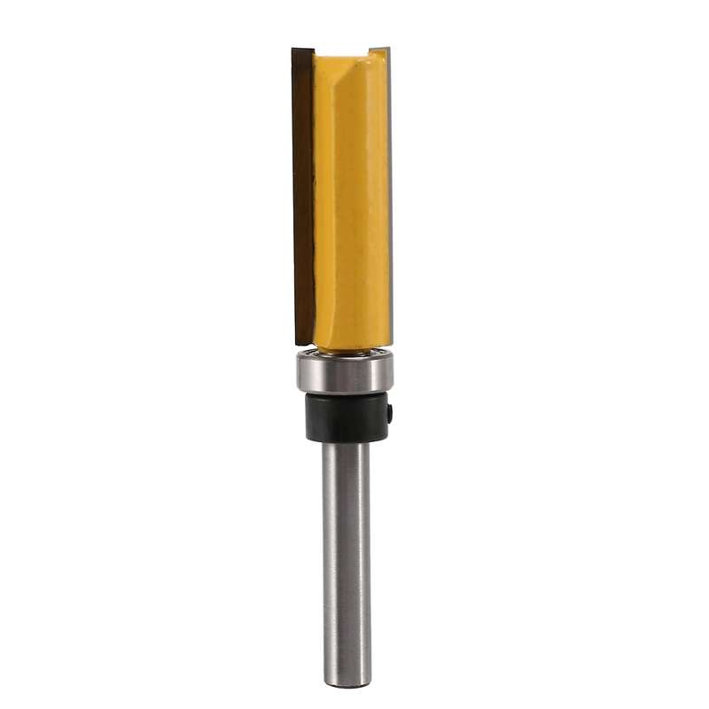 4pcs Flush Trim Router Bits Top Bearing Router Bit 1/4 Inch Shank