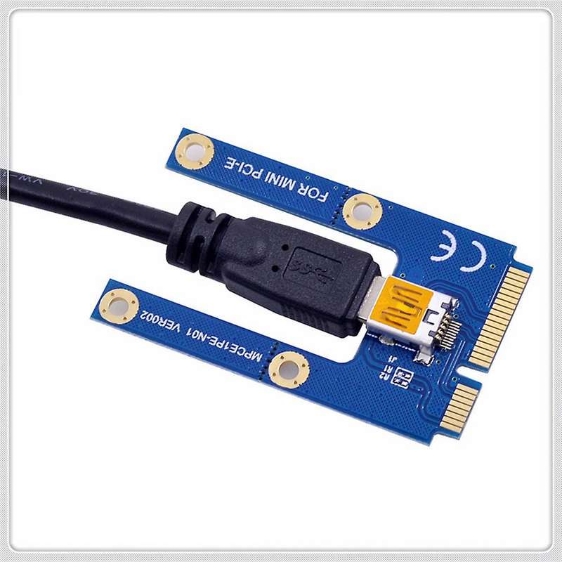 Mini Pcie to Pci Express 16x Riser for Laptop External Graphics Card