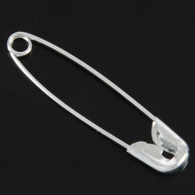 Set Of 100 Metal Safety Pins,clothes Pin