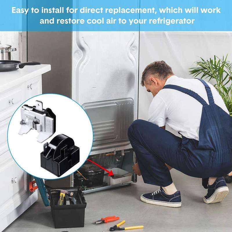Ptc Starter Relay and 6750c-0005p Refrigerator Overload Protector