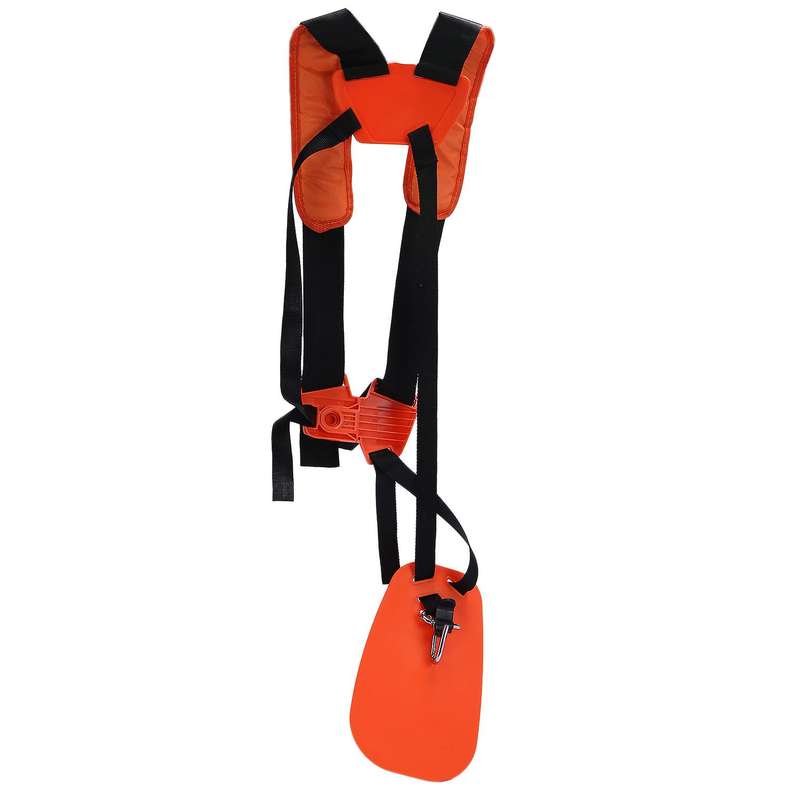 Double Shoulder Strap Grass Trimmer Brush Cutter Harness Belt Yellow