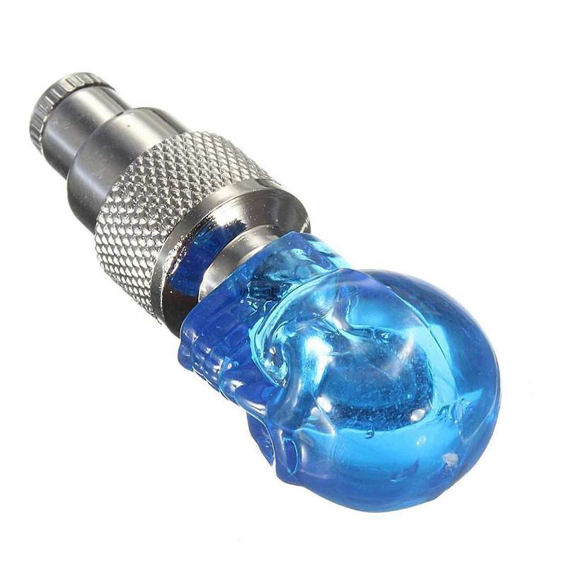Led Licht Ventilkappe Speichenlicht Fahrrad Auto Felgen Reifen Blau