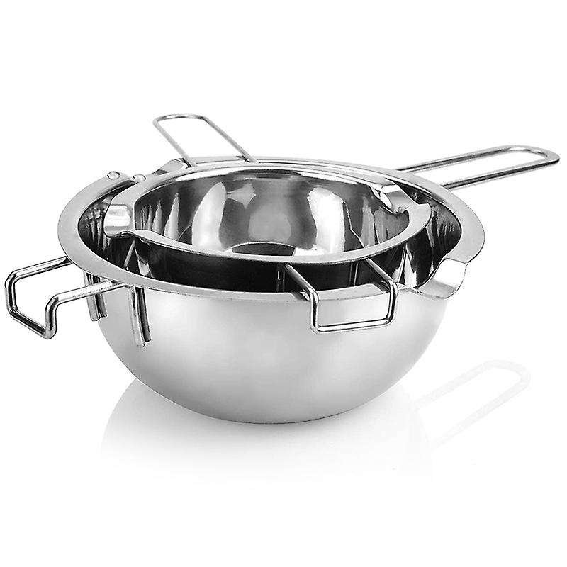 Double Boiler Melting Pot with Silicone Spatula(400ml and 600 Ml)