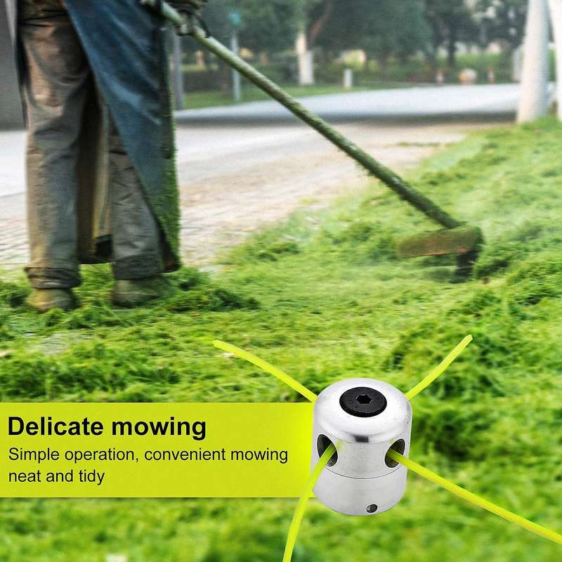 2 Set Aluminium Tremmer Head Nylon Trimmer Head Spool Strimmer Head