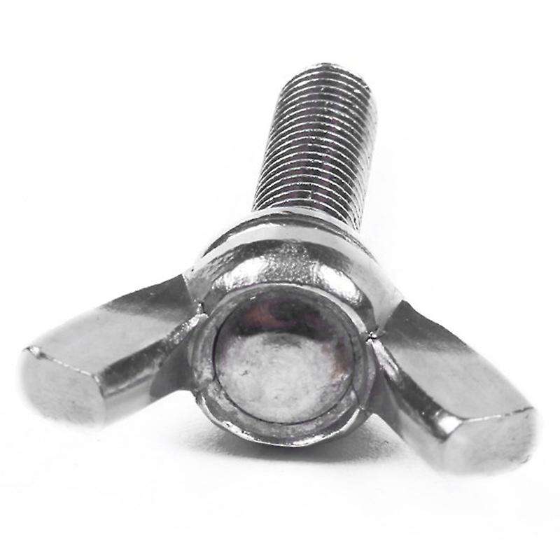 5 Pcs M5 Butterfly Wing Hand Screws Bolts Set, Full Thread (m5x40mm)