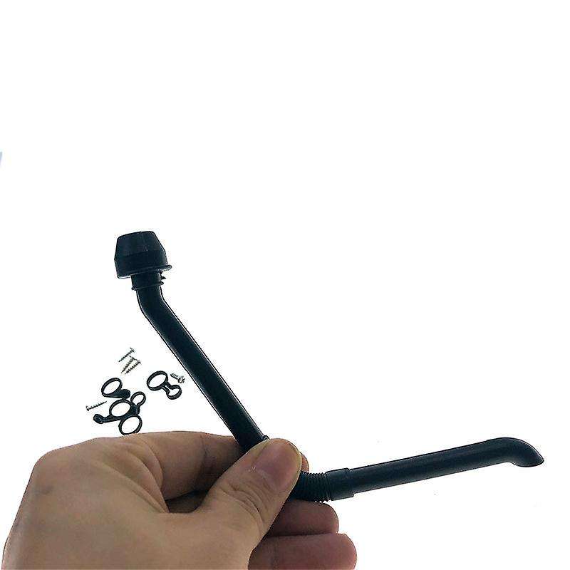 1/10 Rc Crawler Black Nylon Safari Snorkel for Trx4 Defender D110 D90