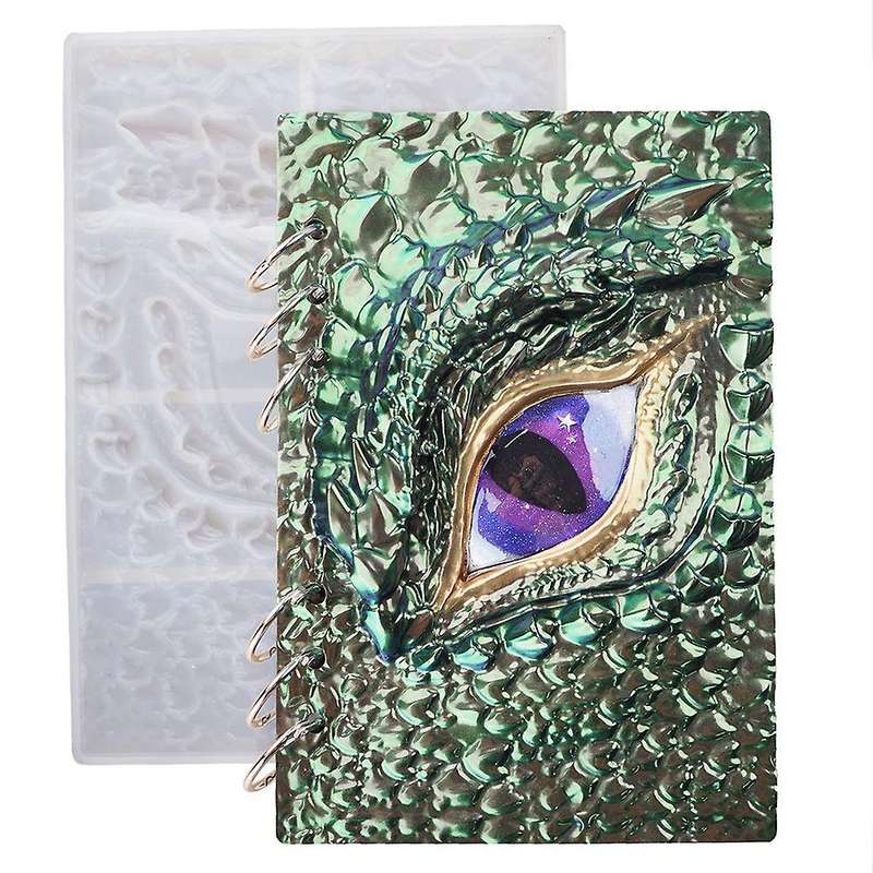 2pcs Diy Book Cover Crystal Epoxy Resin Mold