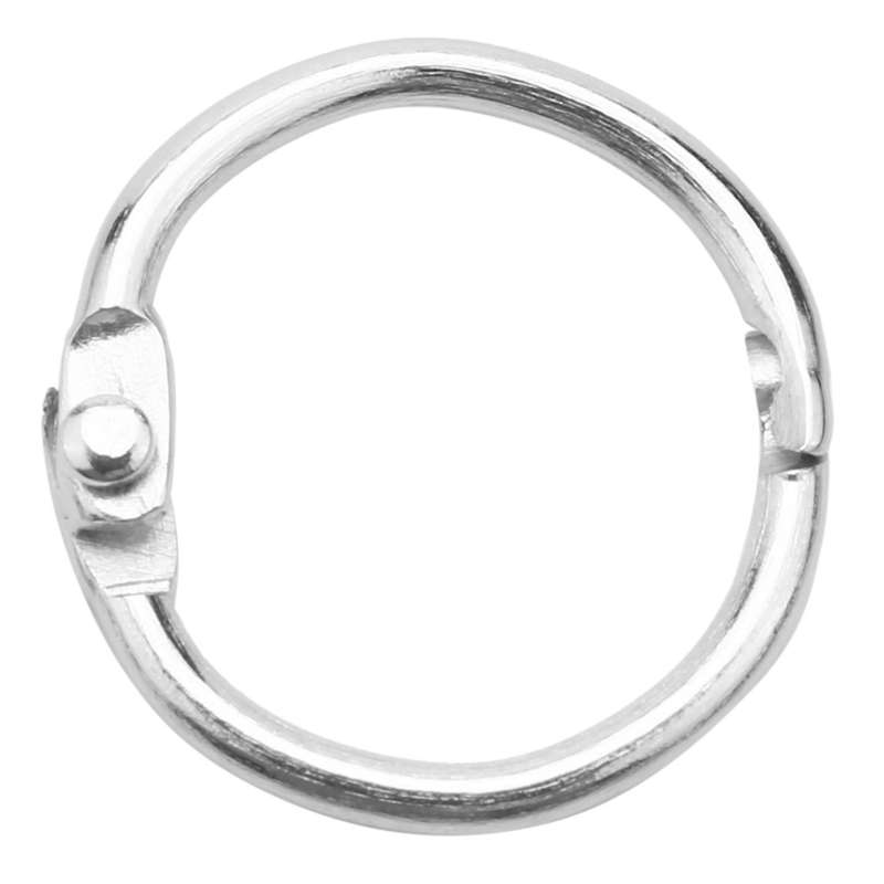 100pcs 25mm Loose Leaf Binder Rings for Scrapbook/album/craft