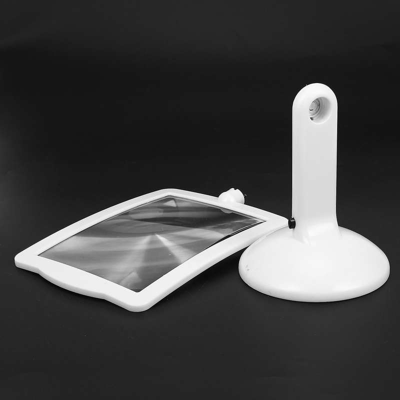 Portable Desktop 3x Magnifier Led 180 Degree for Reading Writing Tool