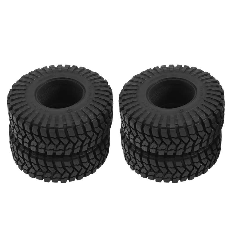4pcs 110mm 1.9 Rubber Wheel Tires Tyre for 1/10 Rc Crawler Car Axial