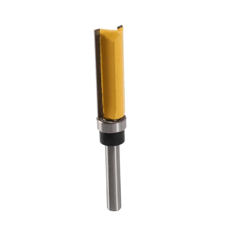 4pcs Flush Trim Router Bits Top Bearing Router Bit 1/4 Inch Shank