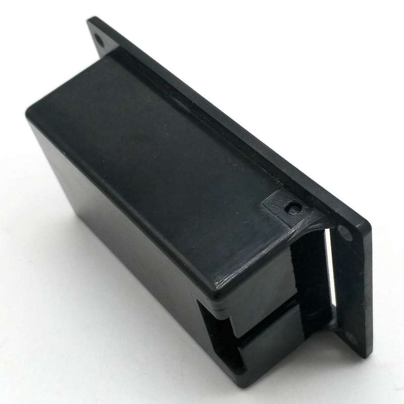 10pcs 9v Battery Box with 9 Volt Battery Clip for Guitar Bass Pickup