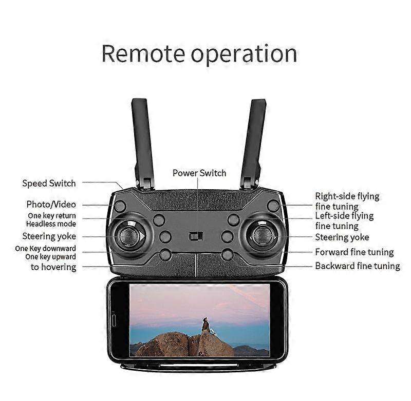 E99 Pro WiFi Remote Control Drone