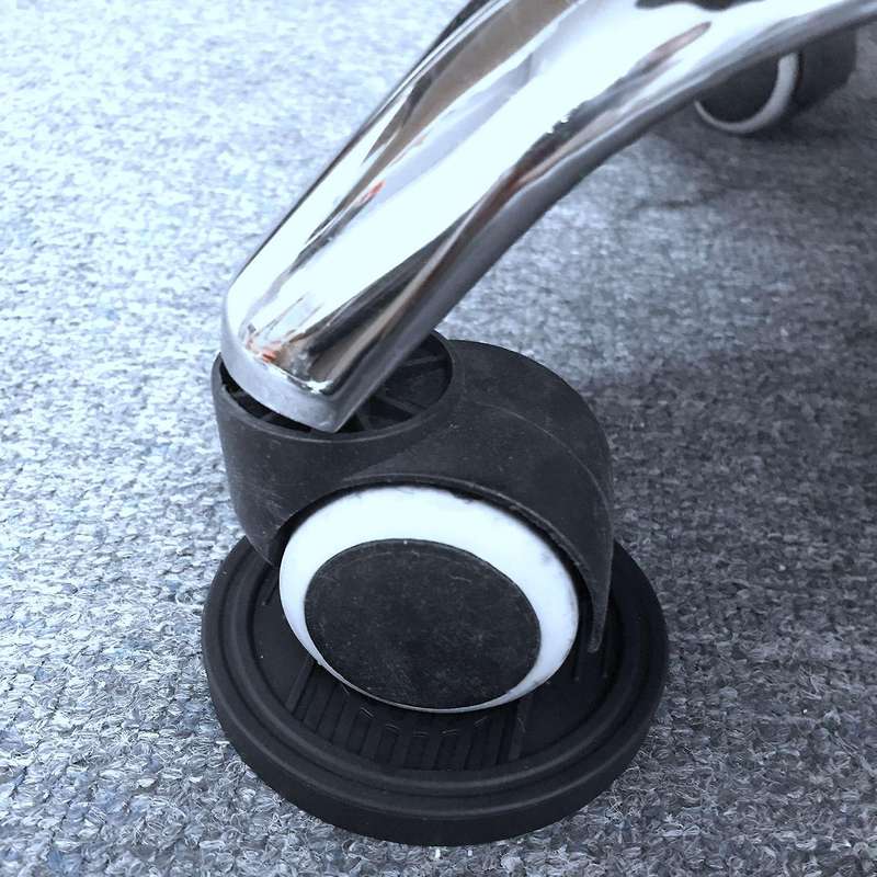 Furniture Castor Cups 4 Pcs, Rubber Feet Pads for Floor Protectors