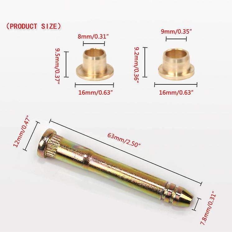 Car Door Hinge Pins Pin Bushing for Honda Civic Accord Cr-v Crx Ek Eg