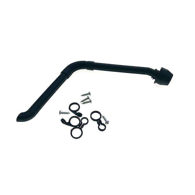 1/10 Rc Crawler Black Nylon Safari Snorkel for Trx4 Defender D110 D90