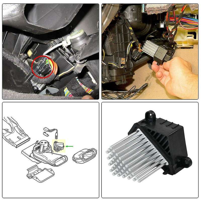 Heater Blower Motor Resistor for -bmw E46 E39 X5 X3 1997-2006