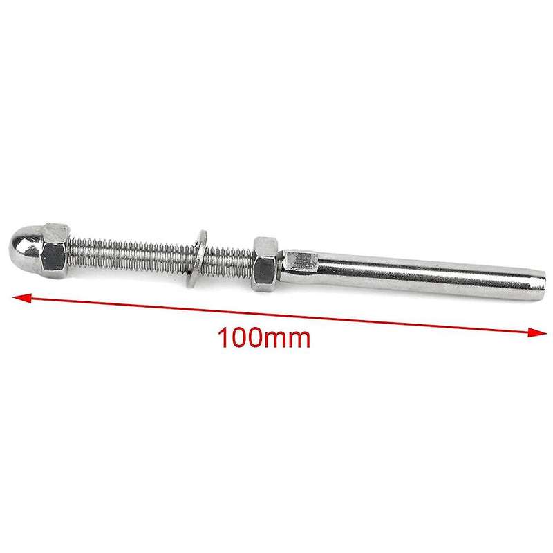 50 Pcs Stainless Steel Railing Tensioner for 1/8 Inch Cable Wire