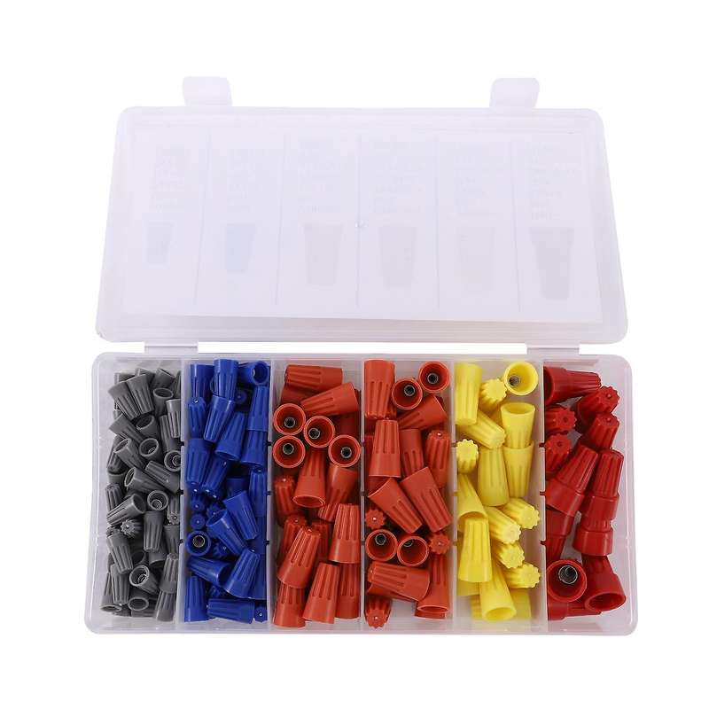 180pcs Electrical Wire Connectors Screw Terminals,connections Set