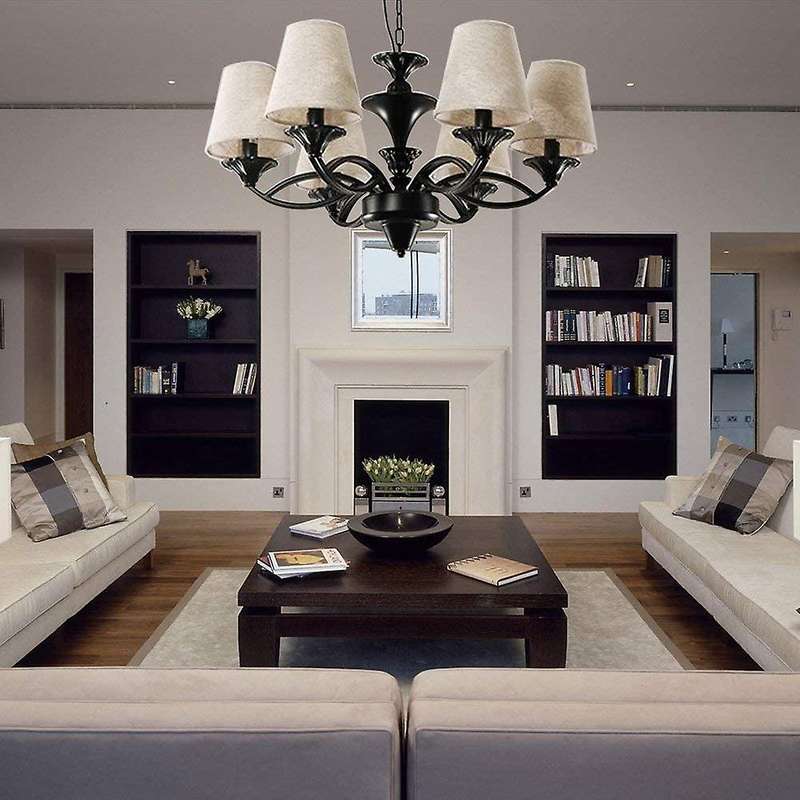 Small Lamp Shade Clip On Bulb Set Of 6 for Table Chandelier Wall Lamp