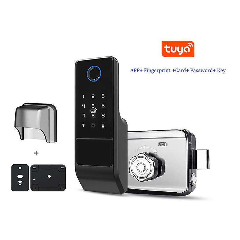 Waterproof Tuya Wifi Smart Door Lock Digital for Outdoor Gate Door