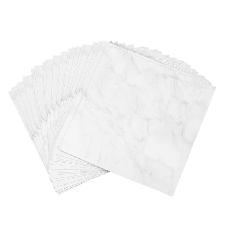 20pcs/lot Pvc 10x10cm Self Adhesive Wall Tiles Decal 3d Sticker