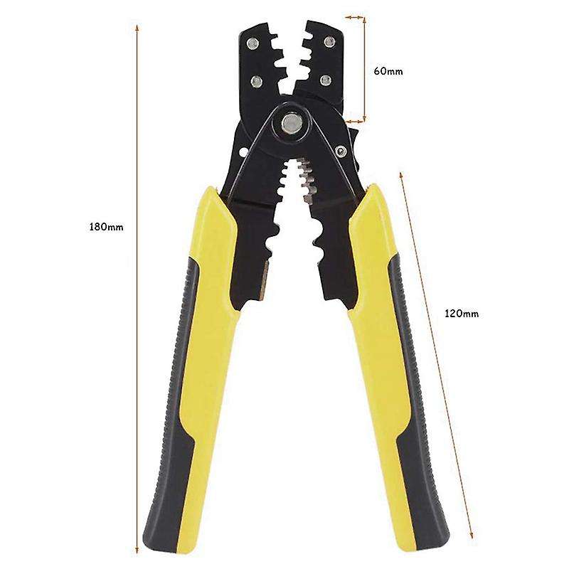 1pcs Crimp Tool Crimper Plier Wire Crimpers Adjustable Crimping Range