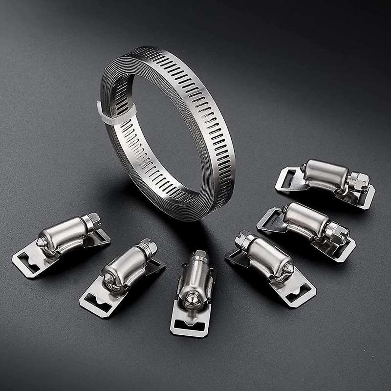 Adjustable Hose Clamps, Diy for Radiator/auto & Mechanical Plumbing