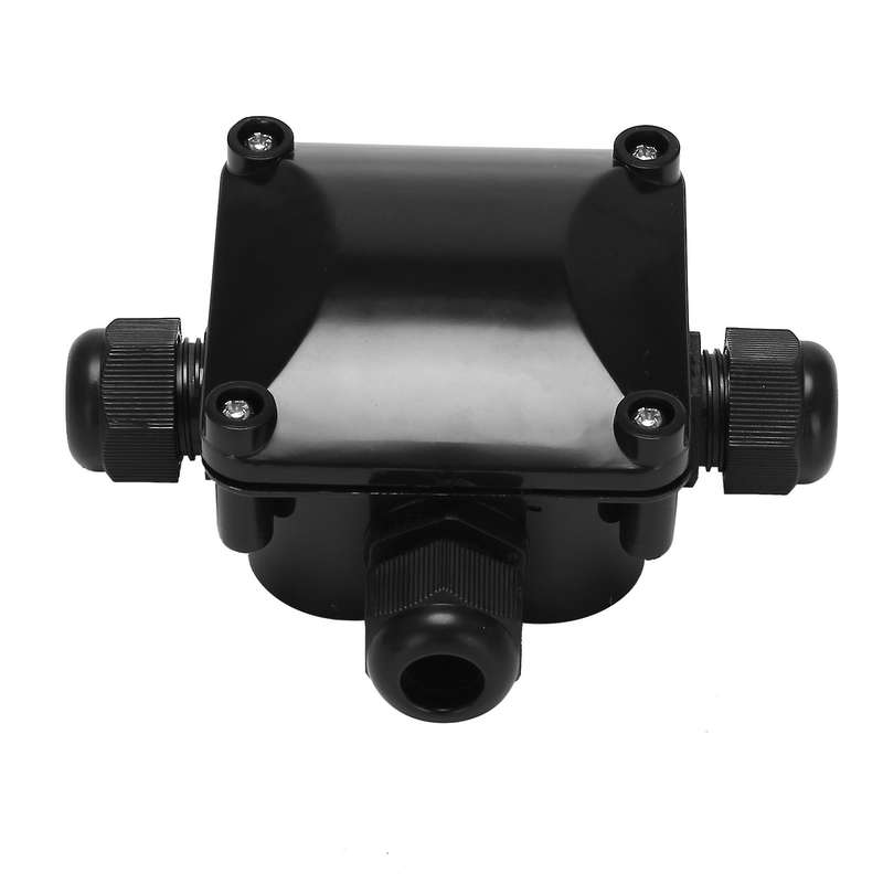 Waterproof Ip68 Junction Box 3 Way Cable for 5.5mm-10.2mm (pack Of 8)