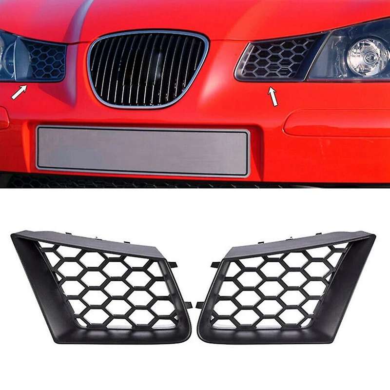 Car Front Left Right Bumper Upper Grilles for Seat Ibiza Cordoba