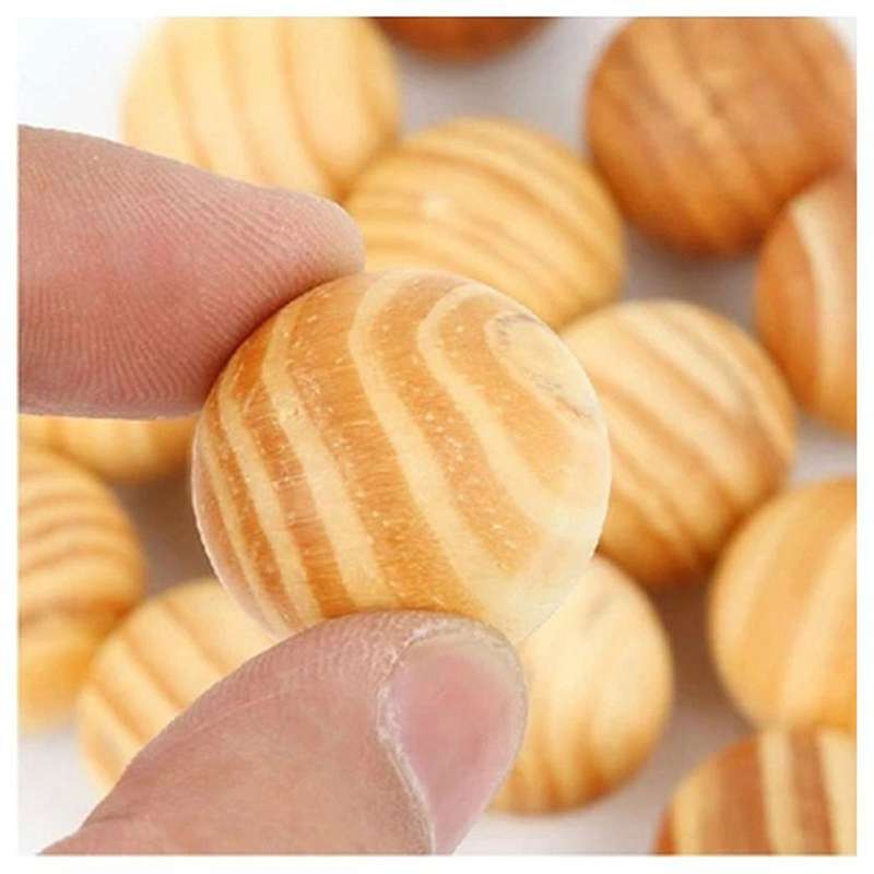 Natural Cedar Wood Moth Balls Lavender Camphor Repellent Wardrobe