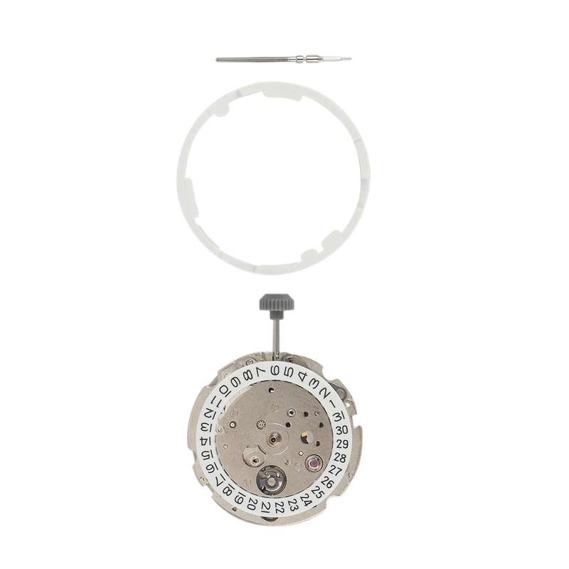 Japan 21 Jewels Miyota 8215 Watch Movement Black Date Wheel