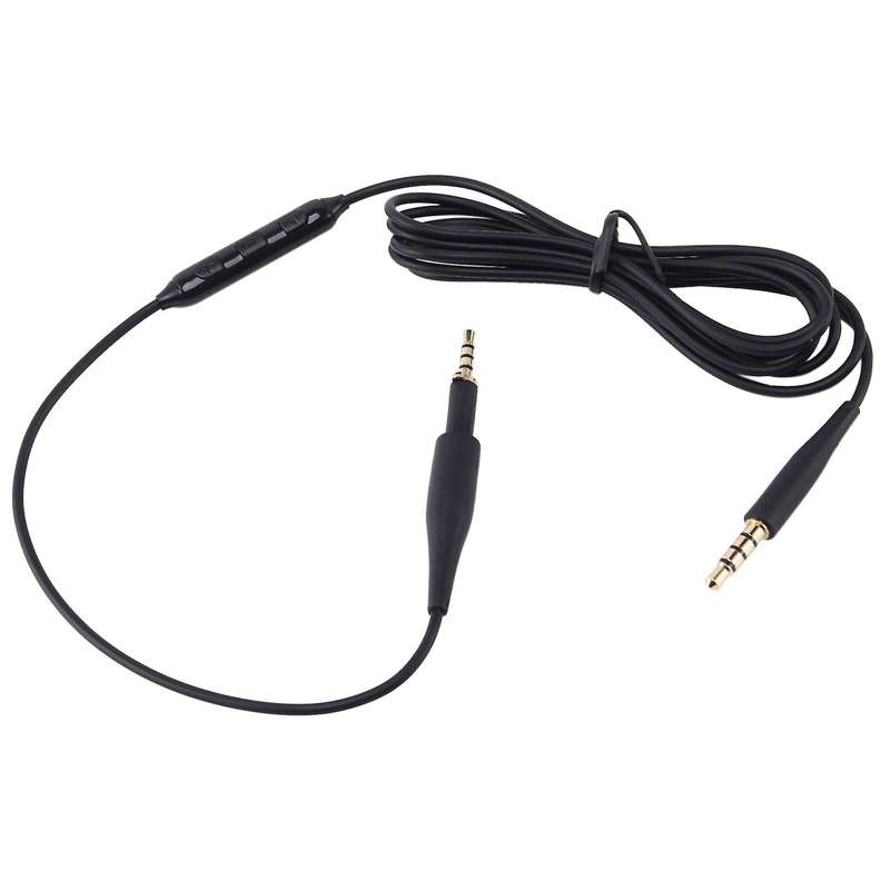 Replacement Cable Audio Cord for Akg K430 K450 K451 Headphones Black