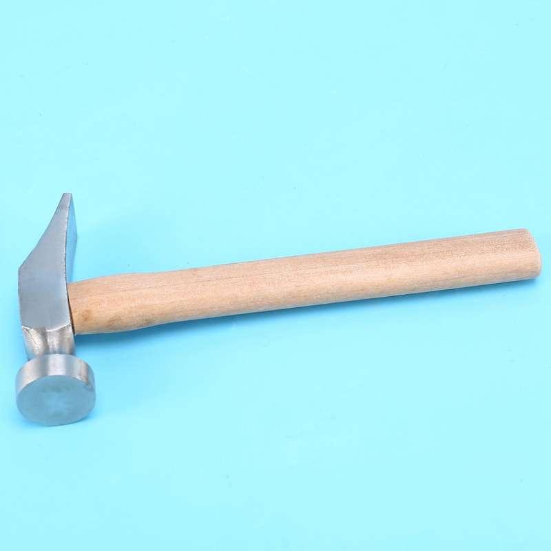 1pcs Cobbler Shoe Repair Hammer Wood Handle Leather Work Shoemaking