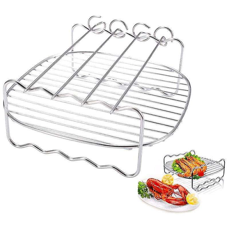 Air Fryer Double Layer Rack, Multi-purpose Air Fryer Rack