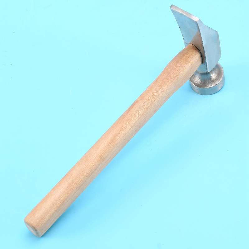 1pcs Cobbler Shoe Repair Hammer Wood Handle Leather Work Shoemaking