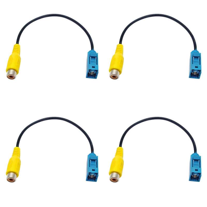 Fakra Reversing Av-in Camera Video Connection Rca Parking Adapter