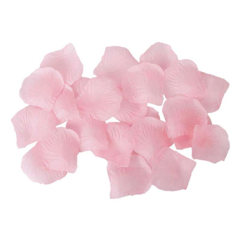 100pcs Petales Roses Artificielles Fleurs Pour Decoration De Mariage
