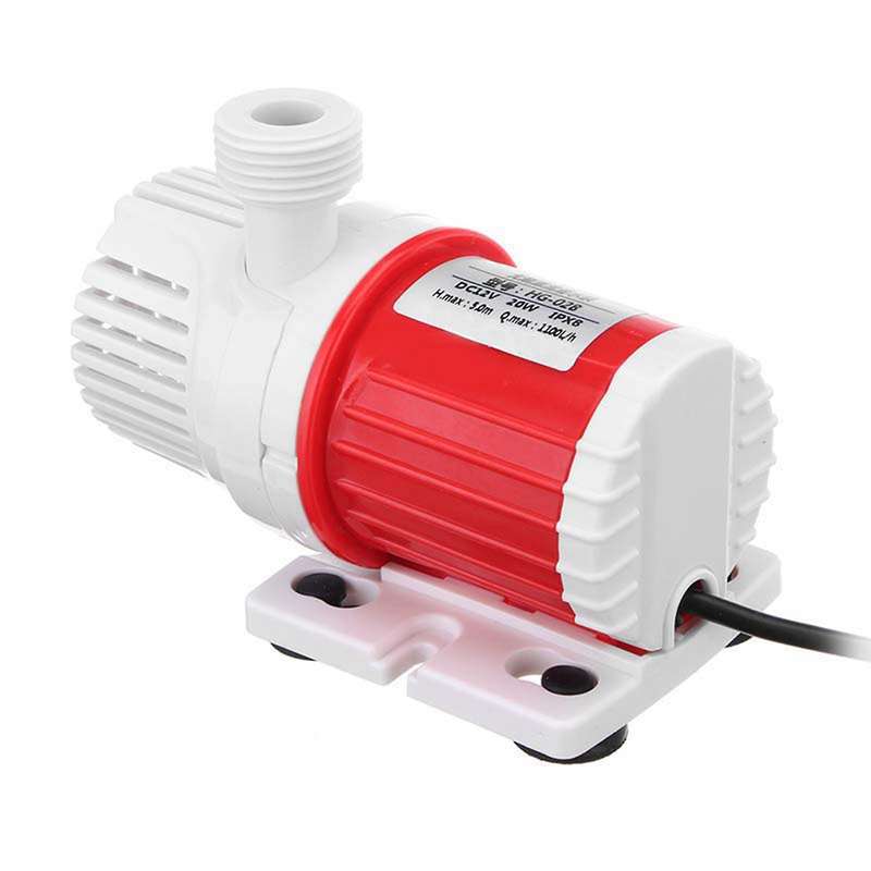 2x 20w 12v Dc 1100l/h Submersible Water Pump Marine Controllable